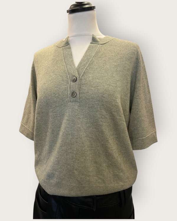 Repeat cashmere/silk green knit size 10
