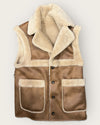 Urban code Rev faux sheerling gillet size Small
