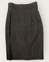 Burberry brown wool skirt size 10