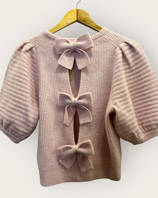 Mint velvet pink knit size Large