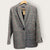 Mint velvet check jacket size 10