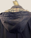 Burberry Navy padded coat size 10