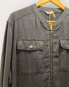 Hush navy lightweight jacket size 16