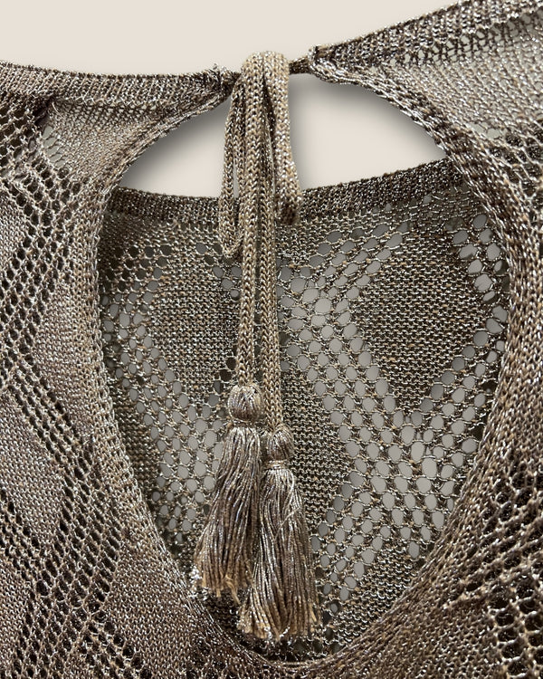 River island gold knitted to size Large (12)