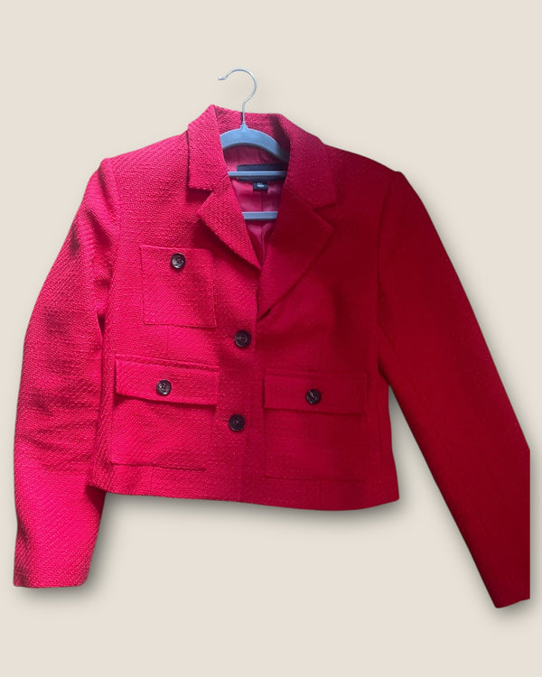 Karen Millen Red Jacket size 8