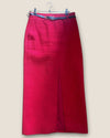 Karen Millen red long skirt size 8