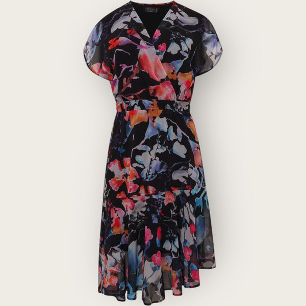 Religion Blue/Pink Floral Dress Size M