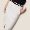 Mint Velvet White Denim Skirt size 12