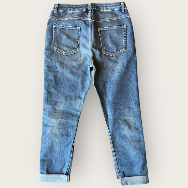 Whistles mid blue jeans 28