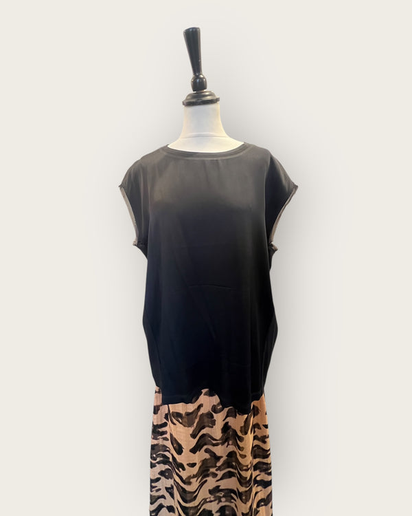 All saints black top Size 10