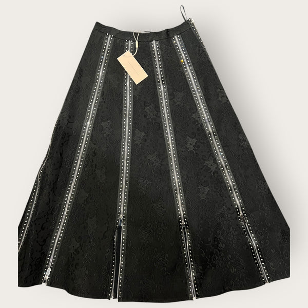 Christopher Kane Black diamanté skirt size XS