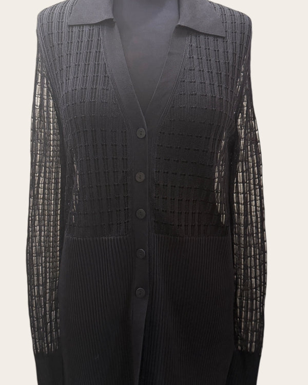 Cos black cardigan Size 16