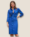 Sosandar blue dress size 8