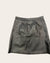 The white company black leather skirt size 12