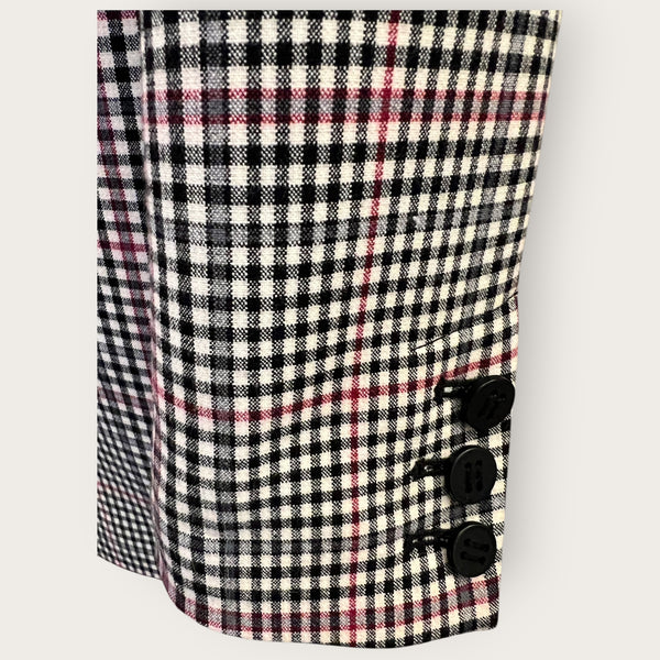 Mint velvet check jacket size 10