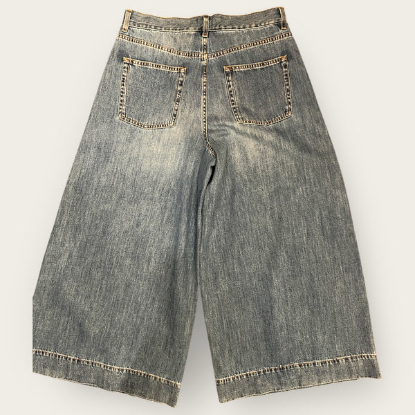 ME+EM worn inculotte crop jeans size 29