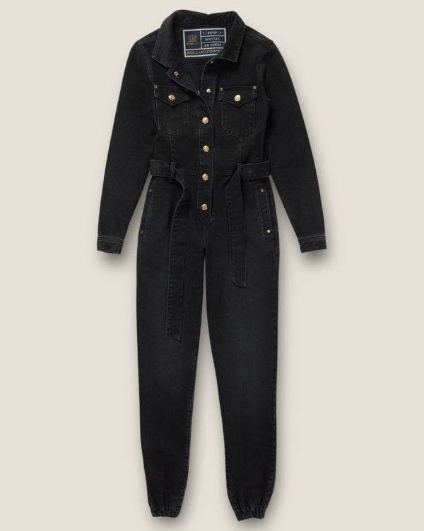 Holland Cooper Black Jumpsuit size 8