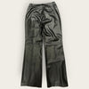 Sunso black faux leather trousers size 12