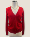 Uniqlo red cardigan size small