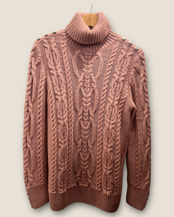 Holland Cooper Highbury pink knit size XS