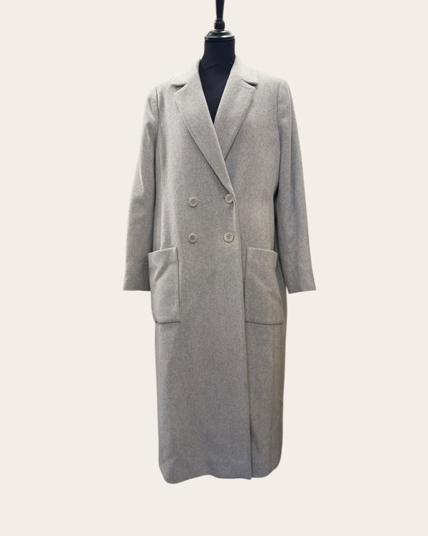 The white company grey coat Size 14