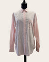 Victoria Beckham Jeans pink shirt size 12