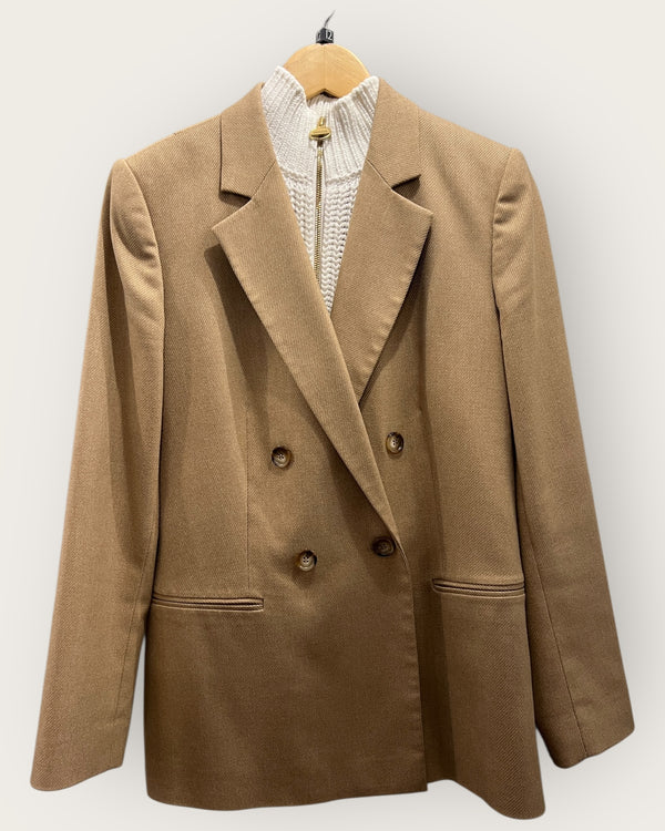 Reiss camel jacket Size 14