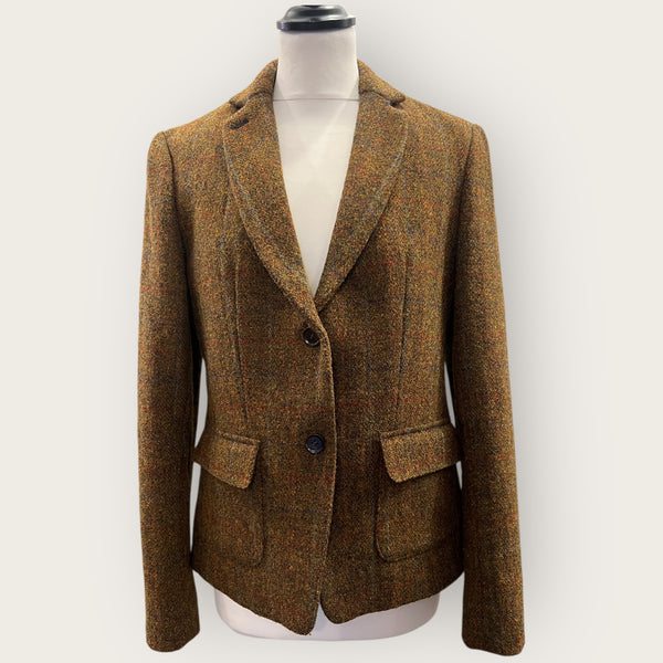 Next Harris Tweed brown Jacket size 12