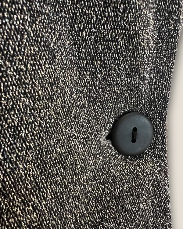 Saint silver 2 piece suit size small