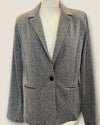 Saint silver 2 piece suit size small
