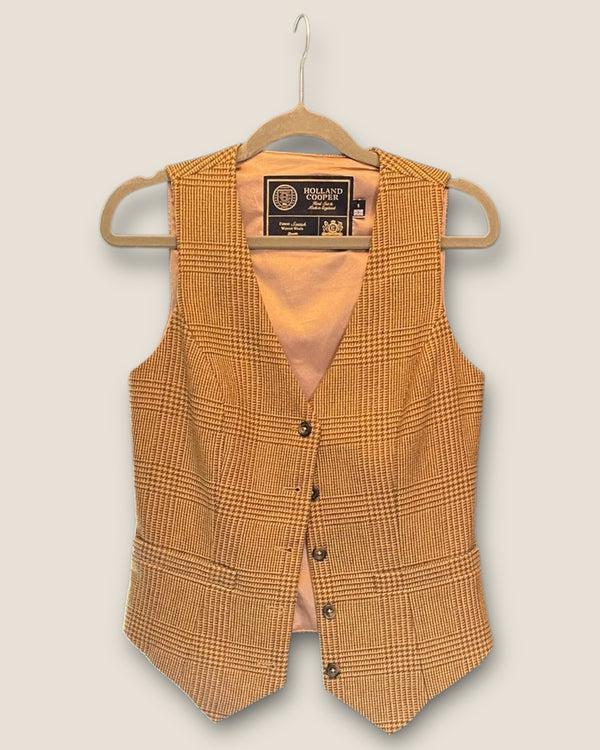 Holland Cooper Tawny Waistcoat size 8