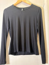 Me & em black long sleeve T-shirt Size small