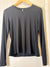 Me & em black long sleeve T-shirt Size small