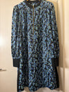 ME&EM blue floral dress size 12