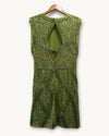 Karen Millen Green Sequin Party Dress – Size 12