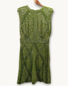 Karen Millen Green Sequin Party Dress – Size 12