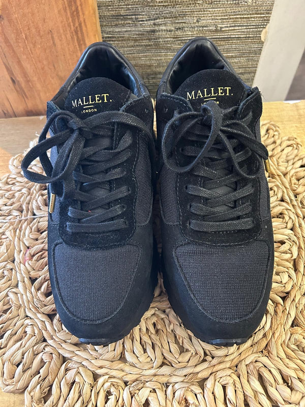 Mallet black trainers 4