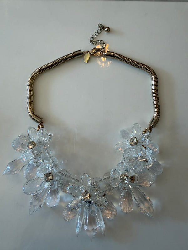 Coast statement petal necklace