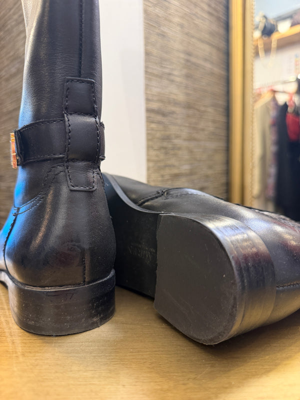 RL Long black boots size 5