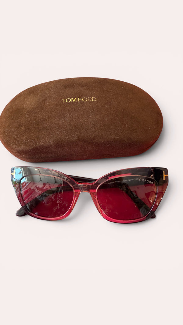 Tom Ford Juliette Sunglasses smoky/pink