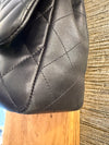 Chanel Jumbo Classic flap - black lambskin leather