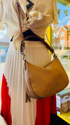 Coach nude handbag