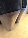 ASH Black Ankle Boots Size 38