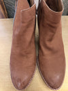 Dolce vita tan zip ankle boots size 8