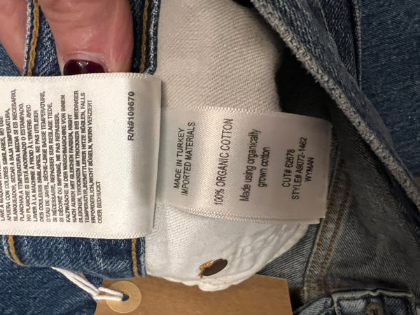 Agolde jeans straight jeans size 28