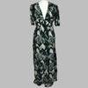 BA+SH black/beige/ink dress size Small/8