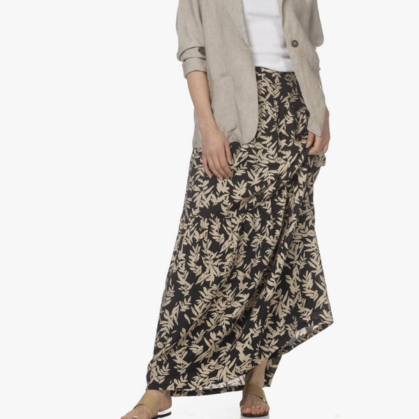 BA+SH Tally long skirt size 8