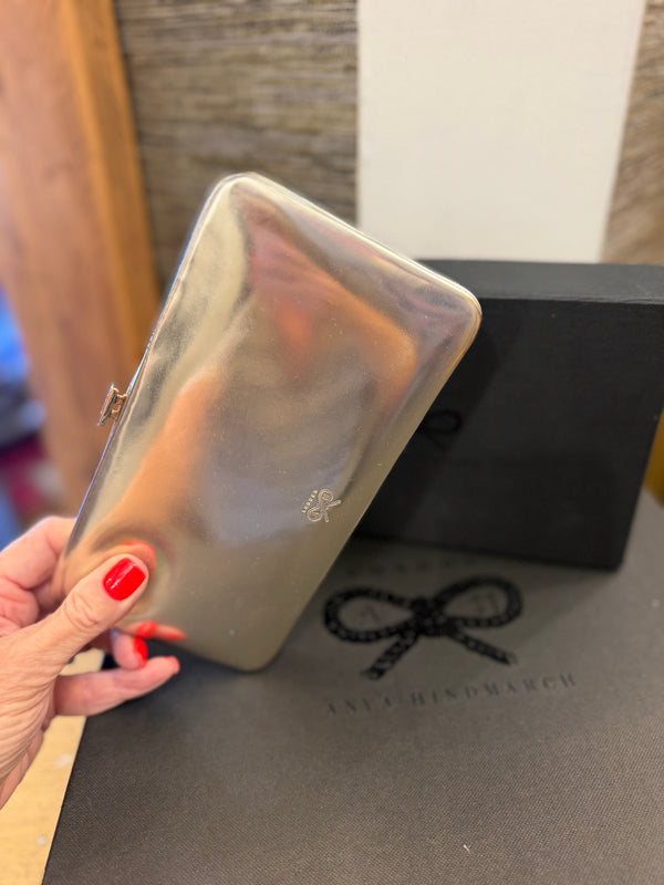 Anya Hindmarch Soft Gold Flat Purse