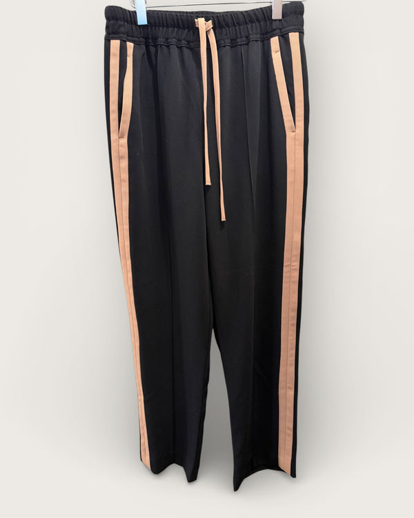 Reiss navy cropped trousers 8R