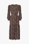 Bauken multi green/pink dress size8